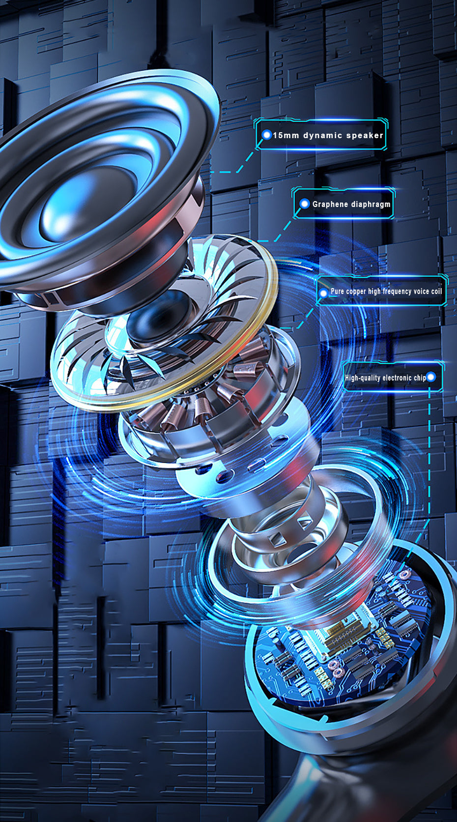 Bluetooth Wireless Sport Earbuds