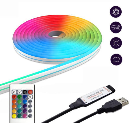 Flexible Silicon RGB Waterproof Light Strip