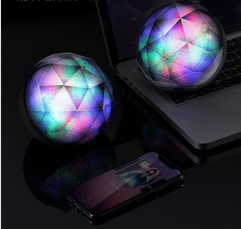 LED seven-color bluetooth speaker