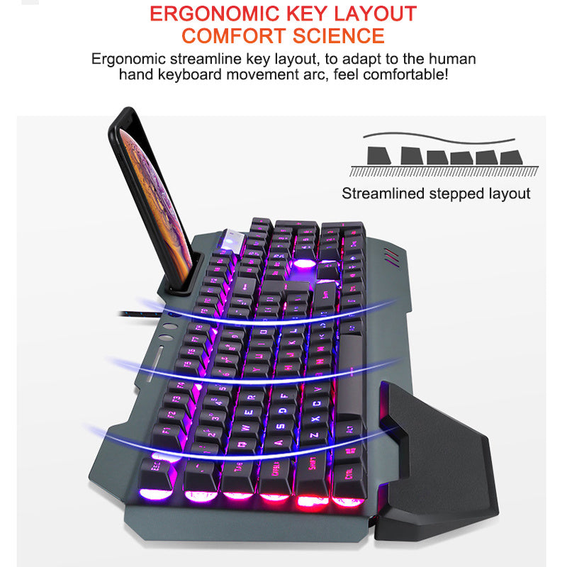 Wired Gaming Keyboard with RGB