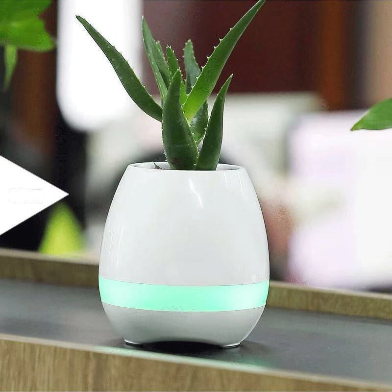 Smart Touch Sensor Bluetooth Flowerpot Speaker
