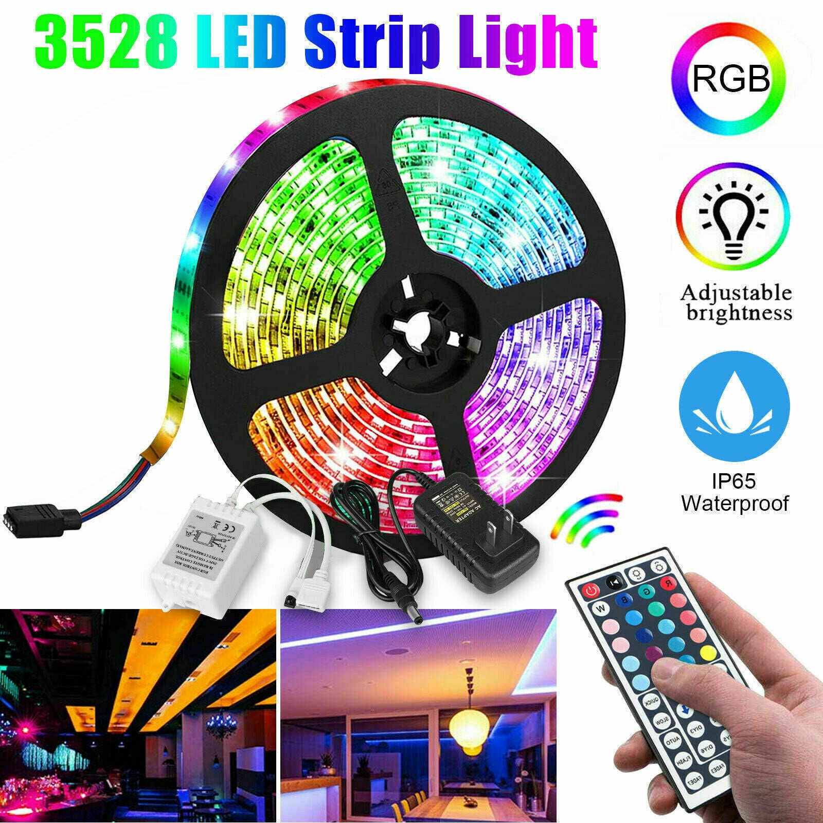 5 Meter Flexible RGB 300LED Strip Light