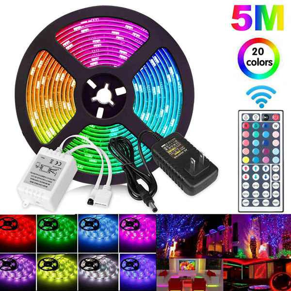 5 Meter Flexible RGB 300LED Strip Light