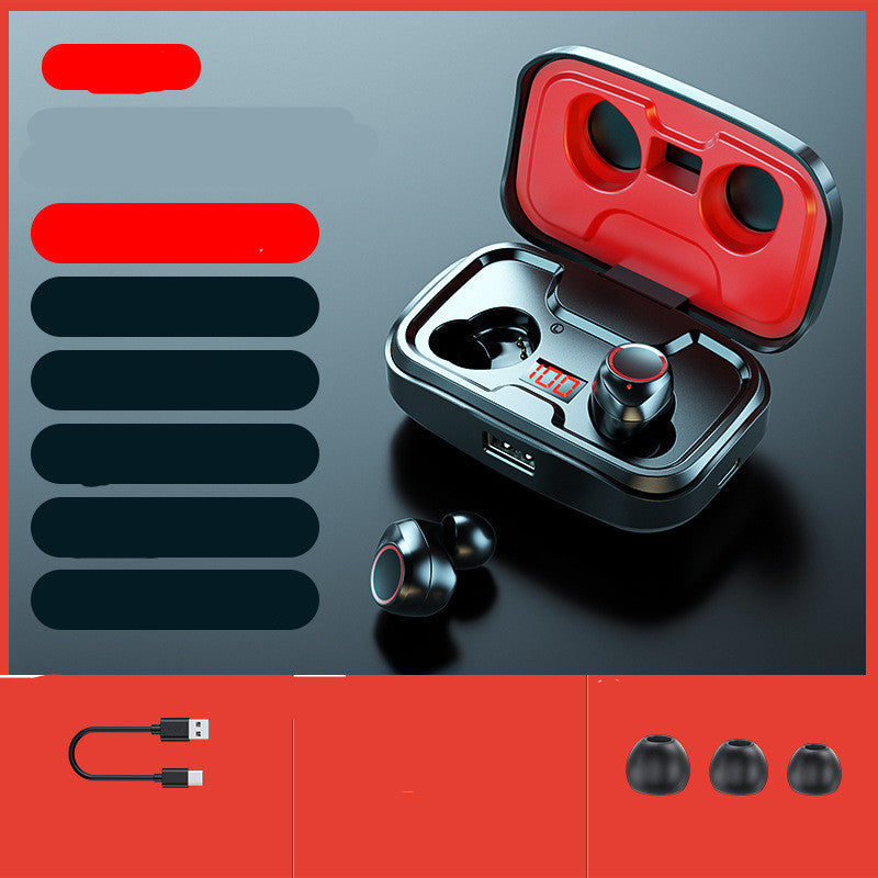 Earphone Wireless In-ear 5.0 Music Earbuds