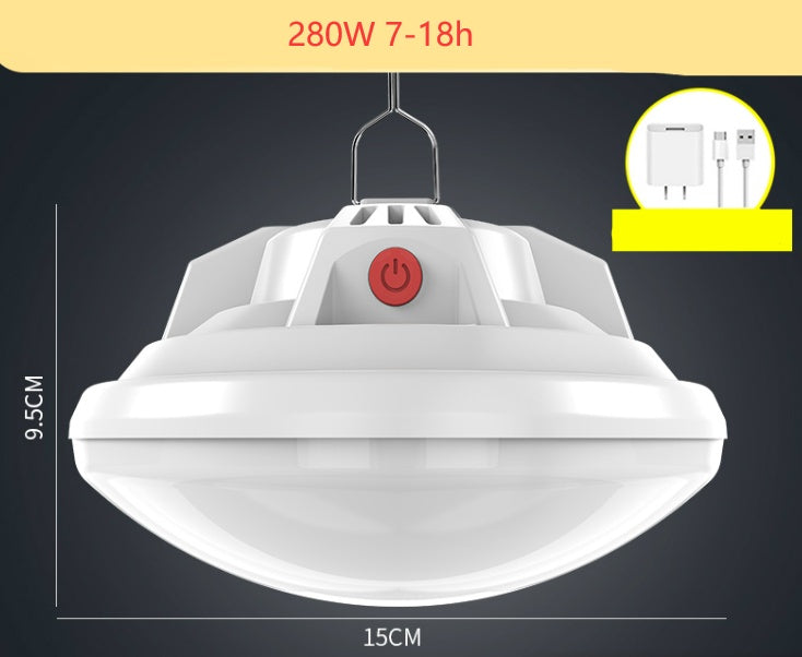 Charging energy saving light bulb