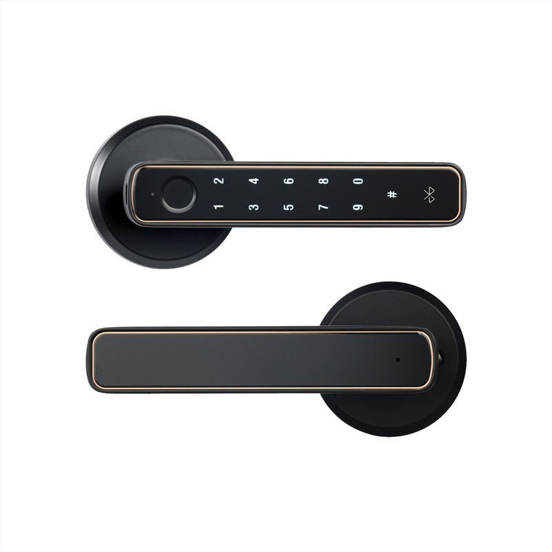 Wooden Smart Door Fingerprint Lock