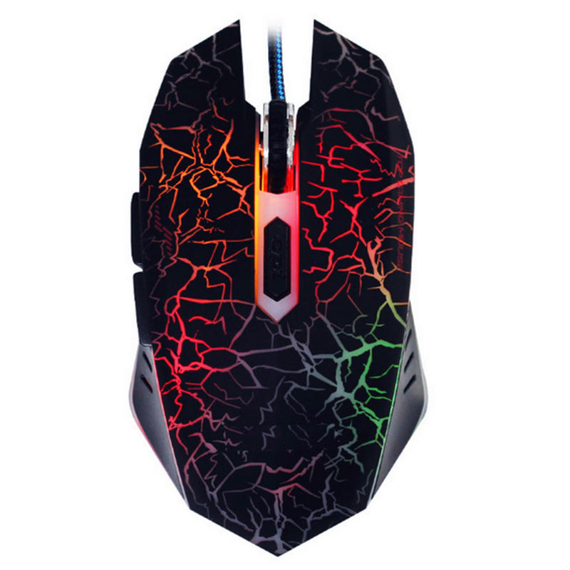 J10 tricolor backlight wired gaming keyboard