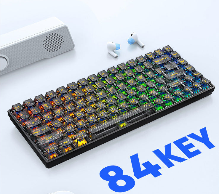 Transparent RGB Gaming Keyboard