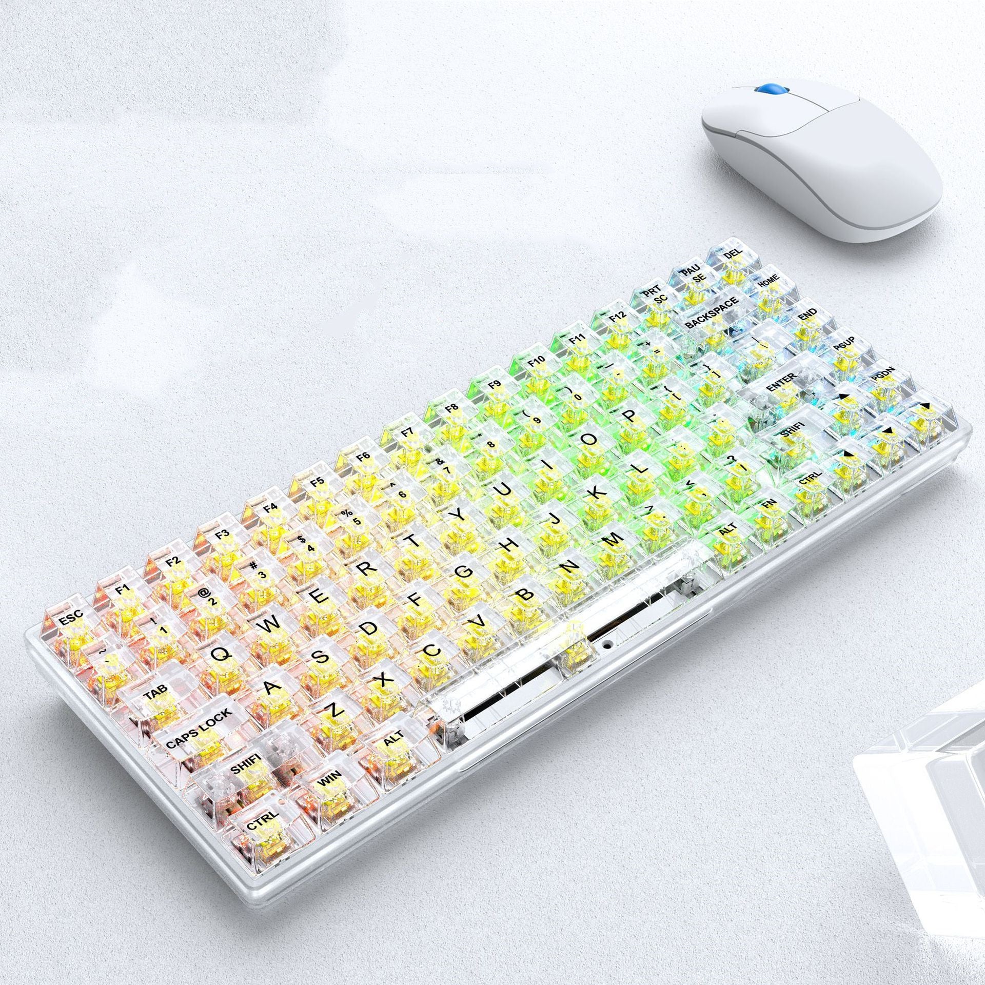 Transparent RGB Gaming Keyboard
