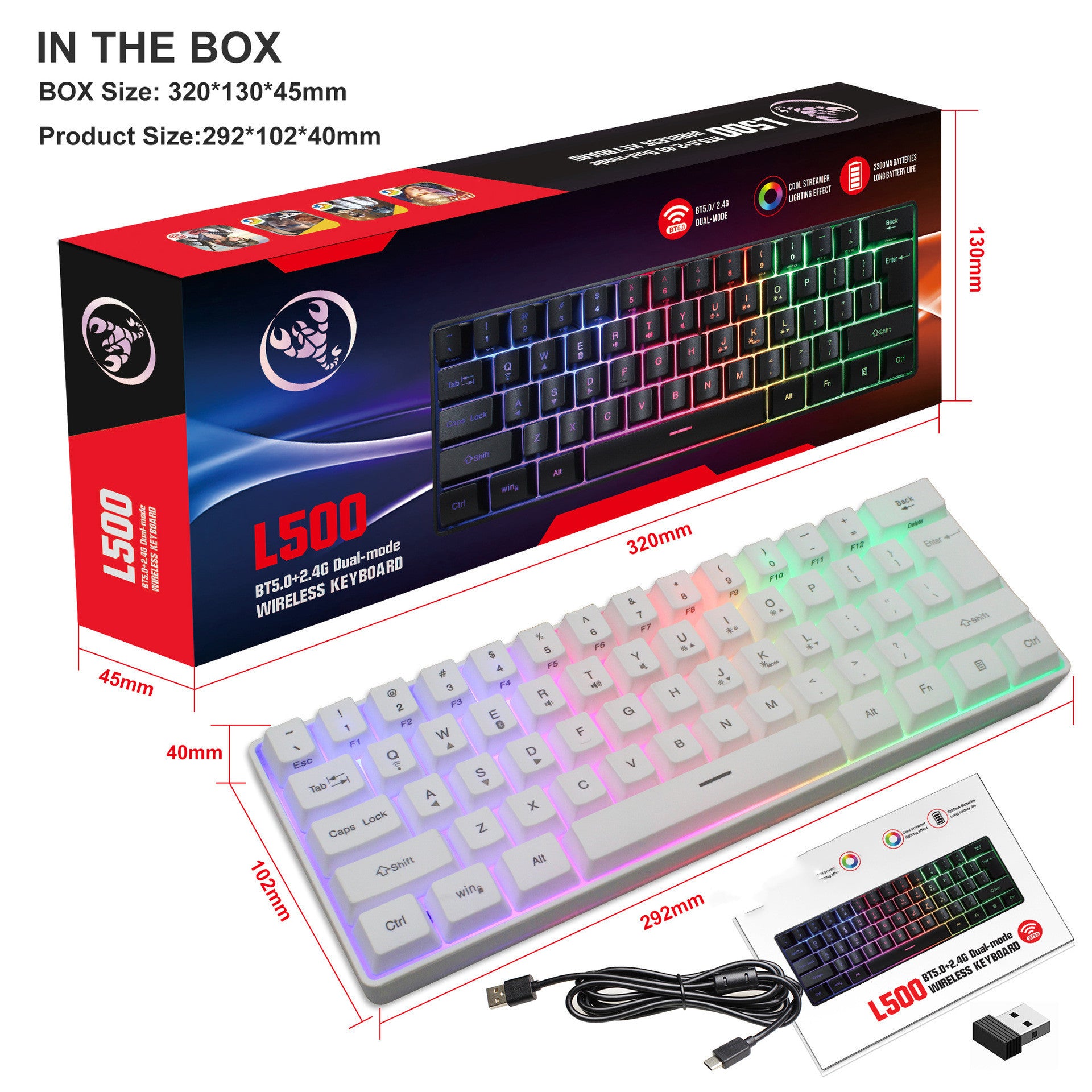 Wired Gaming Membrane Keyboard